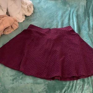 H&M High Waisted Skater Skirt